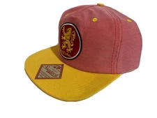 NEW HARRY POTTER GRYFINDOR OXFORD BADGE SNAPBACK HAT CAP ADULT SZ FLAT HOGWARTS