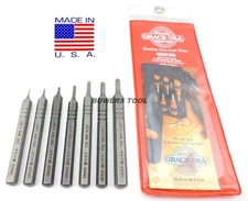 Grace Gunsmith Short Roll Spring Pin Punch Set 7pc Gun Care Starter Made in USA