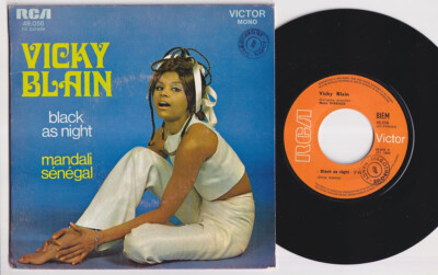 Vicky BLAIN * AFRO FUNK * Manu Dibango * 1970 FRANCE 45 * Listen!