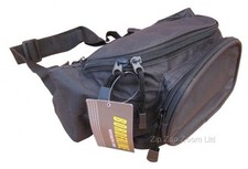 Travel Bum Bag Money Camera Phone Waist Bag Belt Holiday Day Fanny Pack Black