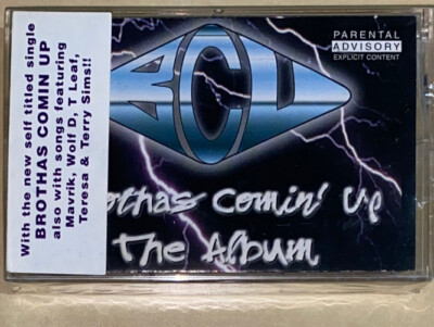 洋楽 Brothas Comin' Up - The Album Brothas Comin' Up • The Album (Cassette, 1999, B-Down) Factory