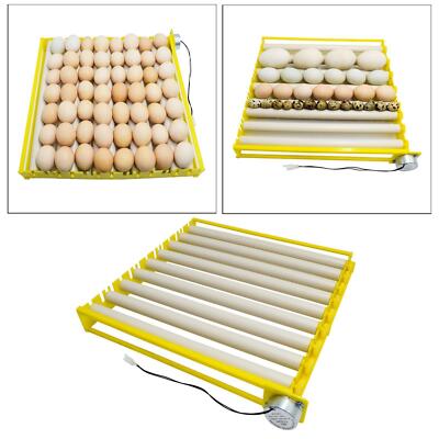 Egg Incubator Tray Automatischer Eierroller für Chicken Duck Pigeon 9 Tubes