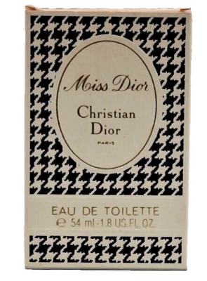 Miss Dior Eau de Paràum50ml ❤️MISS DIOR,CHRISTIAN DIOR,Eau de Toilette ,1.8oz54ml. SPLASH
