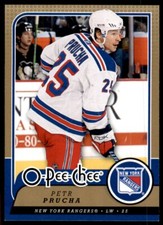 Petr Prucha 2008-09 O-Pee-Chee #419 New York Rangers