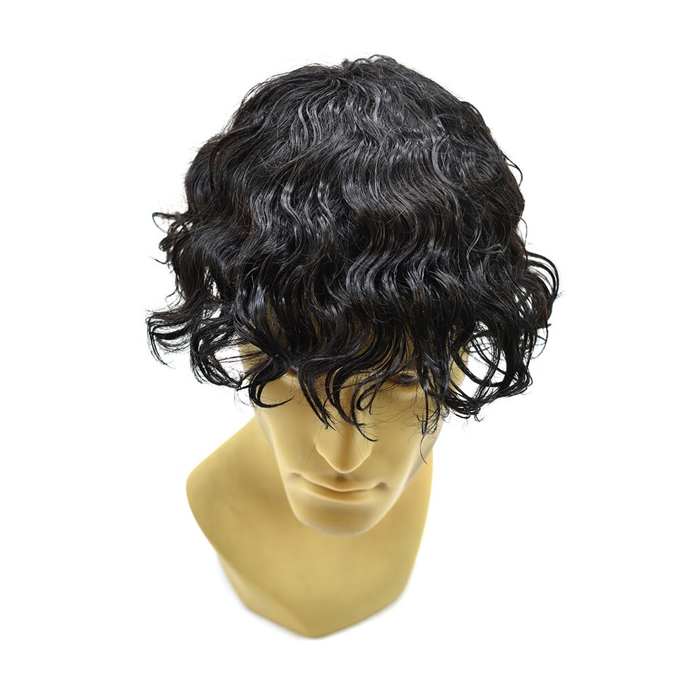 Aazon.co : Afro Curly ens Toupee Full French Lace African Aerican
