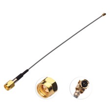 100x SMA Male Plug to U.FL female pigtail 1.13 cable 20cm for wifi network