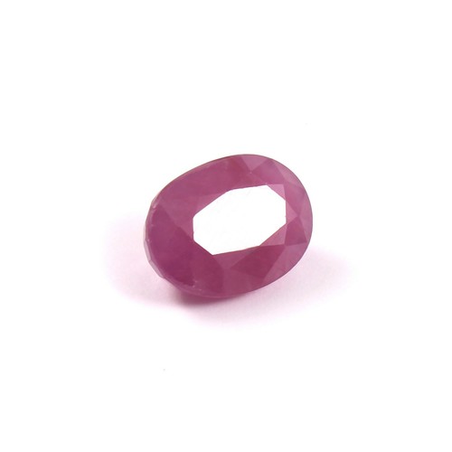 AAA Quality Natural Certified Mozambique Ruby Loose Oval Gemstone Cut 5.30 Ct - Picture 4 of 5