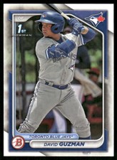 David Guzman 2024 Bowman 1st #BP-114 Toronto Blue Jays