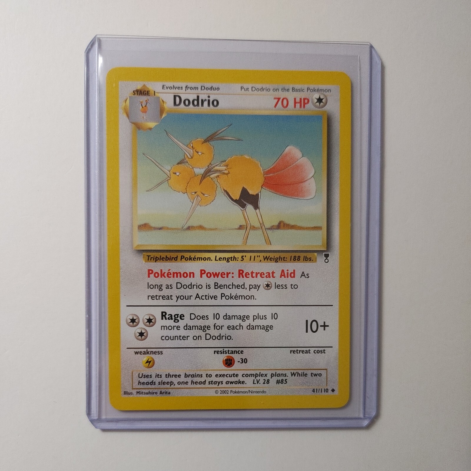 Dodrio 41/110 Legendary Collection 2002 Pokémon Uncommon Near Mint - Mint