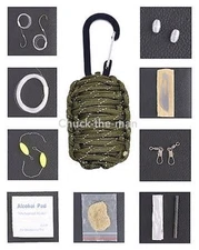 Paracord Grenade Survival Kit Emergency- Bug-Out-Bags- Hiking  Camping Hunting 