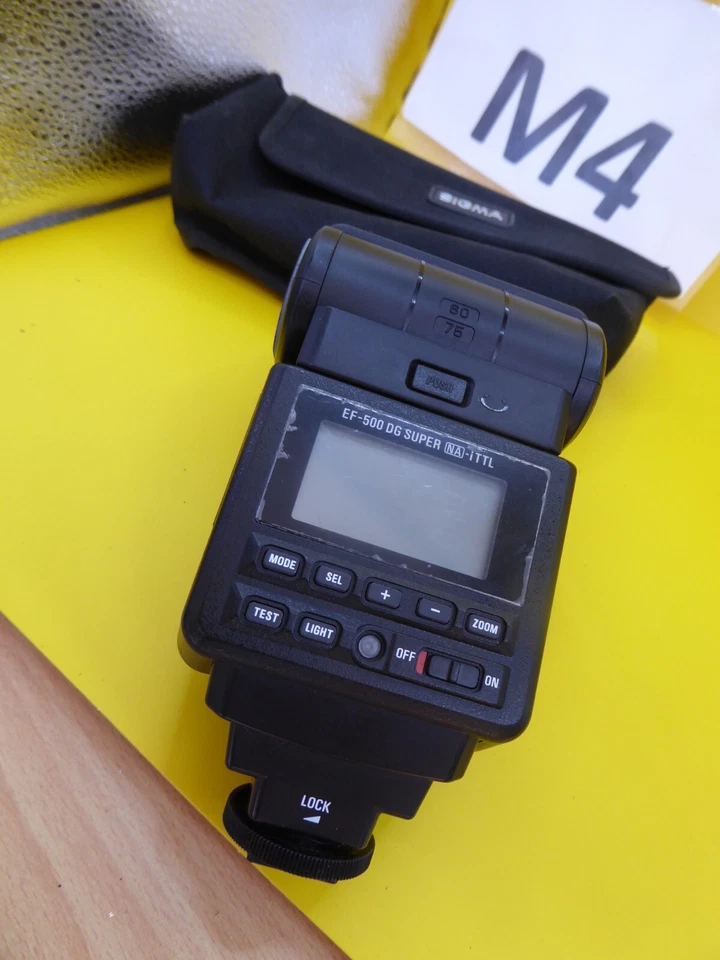 Sigma EF-500DG Super Shoe Mount Flash - Nikon I-TTL refS/P FULLY TESTED NA - Image 2 of 4