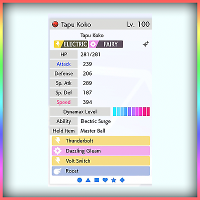 just caught a shiny tapu Koko! : r/PokemonSwordAndShield