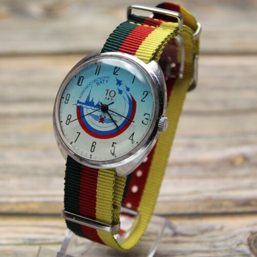 Military RAKETA mens watch USSR Aviation Lomonosovo watch Rocket РАКЕТА⌚✈️ - Picture 3 of 8