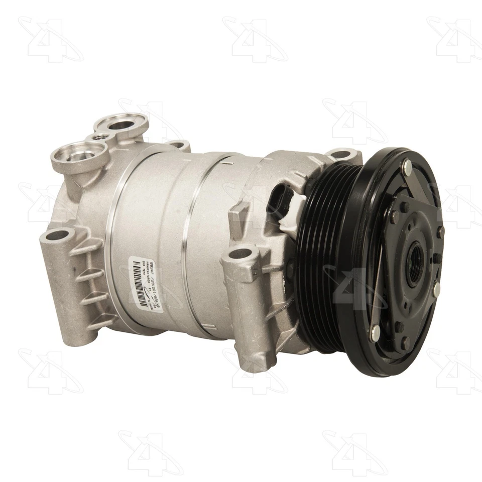 Para 1996-2000 Chevrolet Express 1500 A/C Compressor 4 Estações 1997 1998 1999 - Imagem 3 de 4