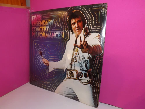 Elvis Presley:12" Double LP Legendary Concert Performances 1978 "SEALED" NM RCA