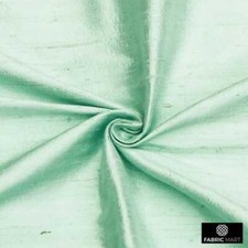 Mint Green 100 Pure Silk Fabric By The Yard, 41 inches width Green Silk Fabric