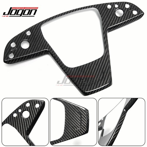 Cubiertas de botón de volante de carbono a cuadros de largo alcance 2021-2024 para Tesla Model S - Imagen 3 de 11