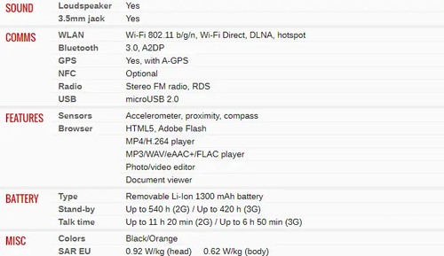 Samsung Galaxy Mini 2 S6500 3G 4GB ROM 512MB RAM 3.15MP Camera Mobile Phone - Afbeelding 7 van 10