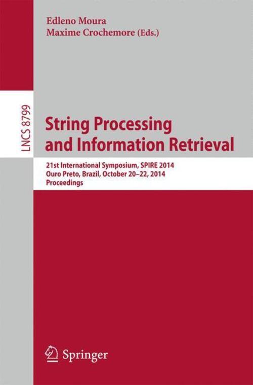 Thumbnail - Maxime Crochemore (u. A.) | String Processing And Information