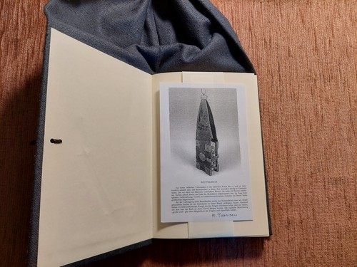 BUCHBINDER BEUTELBUCH Handeinband GIRDLE BOOK Buchbinderei BOOKBINDING Unikat - Bild 13 von 20