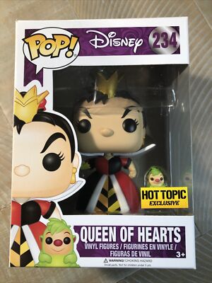 Funko Pop QUEEN OF HEARTS #234 Hot Topic Exclusive - w/ a soft protector  *READ
