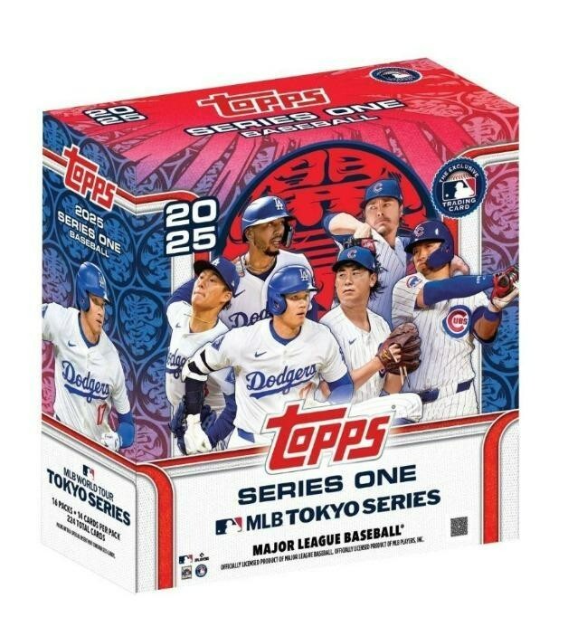 TOPPS 2025 MLB 東京シリーズ ONE 1BOX カード 2025 Topps Baseball Series 1 MLB World Tour Tokyo Series