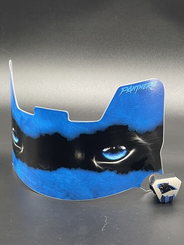 Carolina Panthers Full Size Custom Helmvisier - Bild 3 von 3