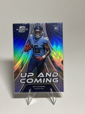 2022 Contenders Optic Up and Coming Silver Prizm Treylon Burks uc-20