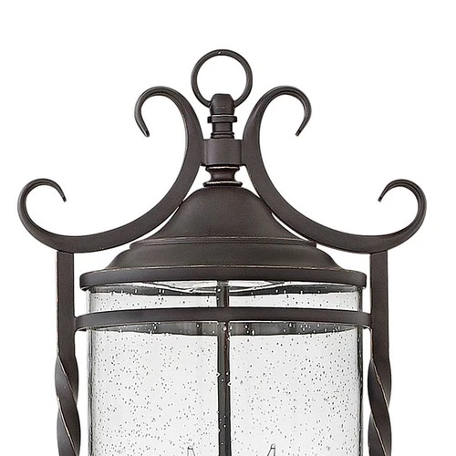 Hinkley Casa 23 3/4" High Olde Black Outdoor Post Light - Picture 4 of 9