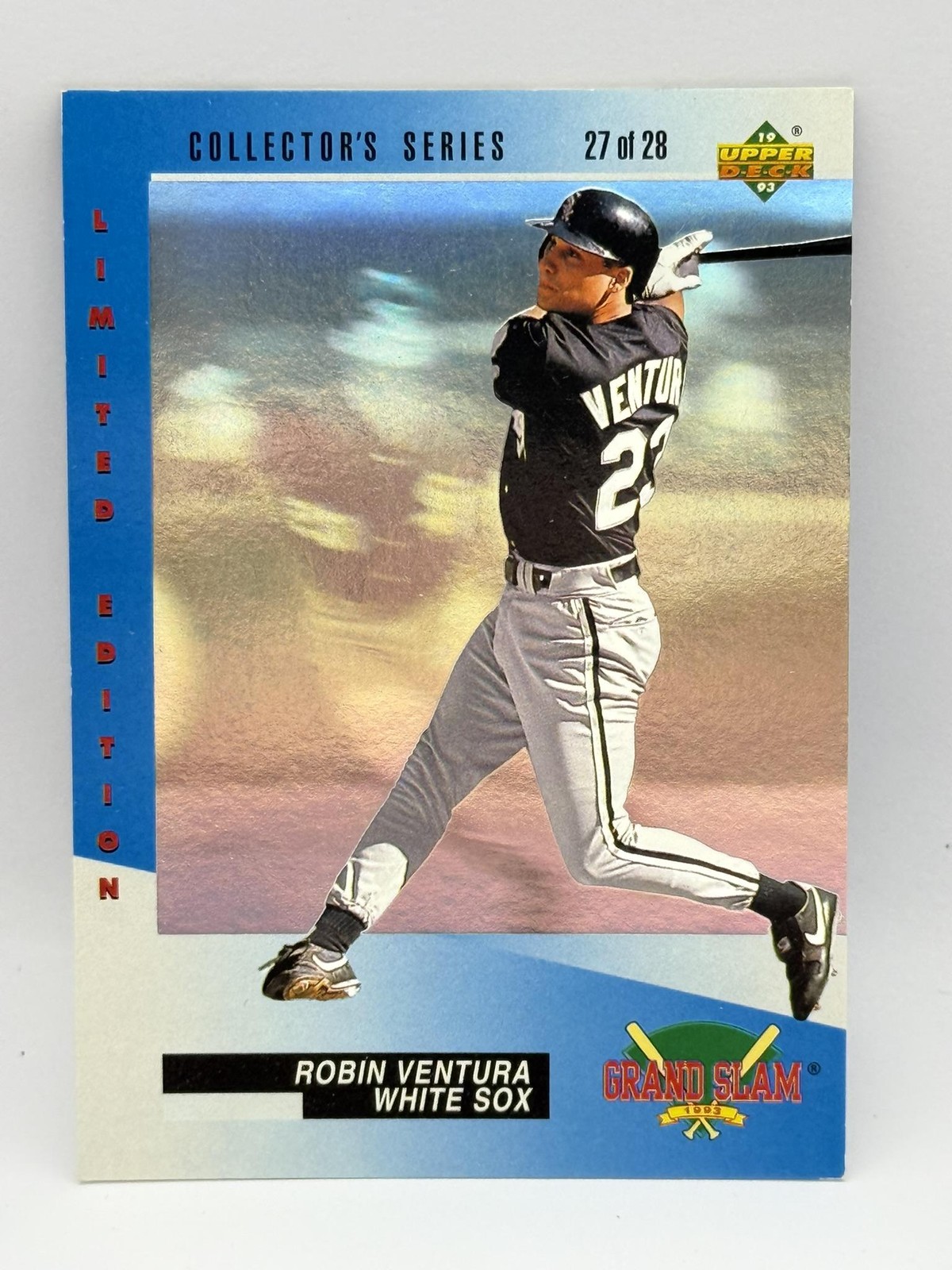 1993 Upper Deck Denny's Grand Slam Holograms #27 Robin Ventura