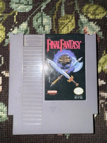 Final Fantasy Nintendo NES NTSC-U/C Game Cartridge Official Nintendo Seal