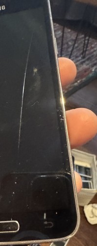 Samsung Galaxy S5 SM-S903VL (Tracfone) Black 16GB Fast Ship Good Used 1 Crack - Afbeelding 3 van 4