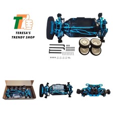 1/10 Alloy Upgrade RC Chassis Tamiya TT02 Frame Kit Shaft Drive Touring Car