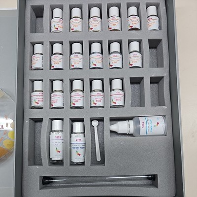 Vita Akzent Akzent Plus Powder Kit Dental Zahntechnik Body Stains, Effekt Stains
