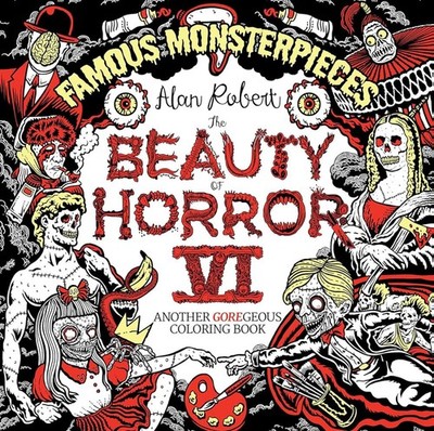 Ghouliana Beauty of Horror Vol 6 Coloring Book