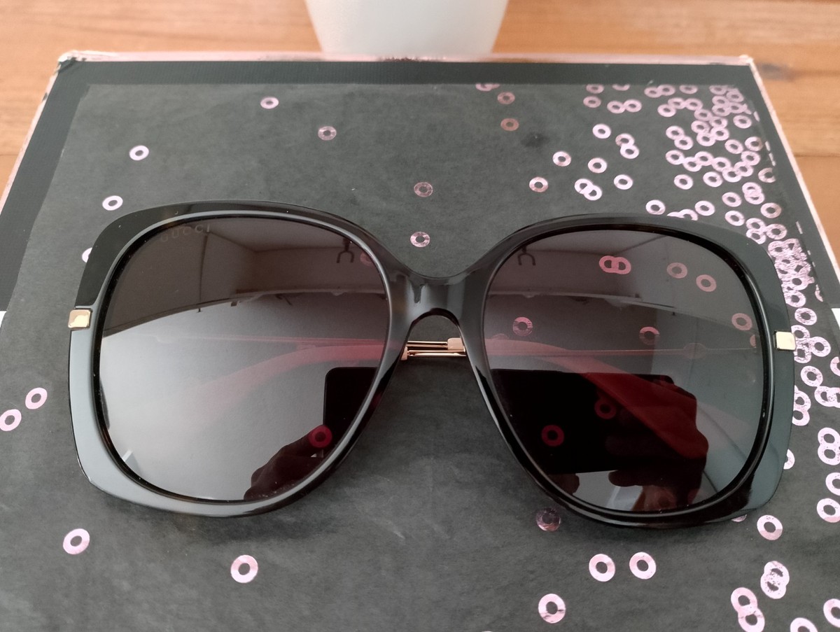 GUCCI GG0511S 003 Square Havana Nude Gold Brown 57 mm 