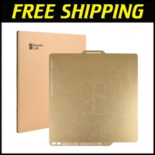 Bambu Lab Double-Sided Textured PEI Build Plate 257x257MM for Optimal 3D Prints