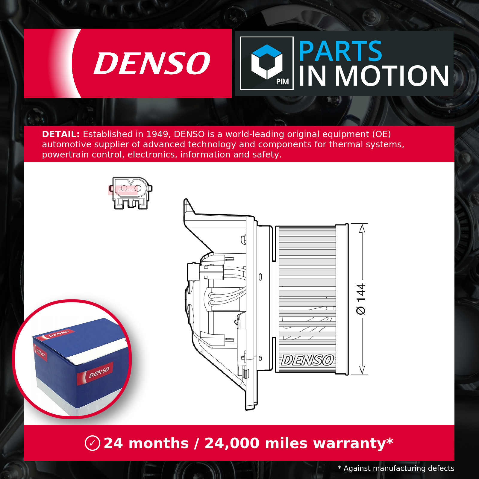 Interior Blower Motor fits MINI COUNTRYMAN ONE R60 1.6D 10 to 16 N47C16A Heater - Image 12