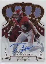 2020 Chronicles Draft Picks Crown Royale Signatures Terrell Lewis #19 Auto 13st