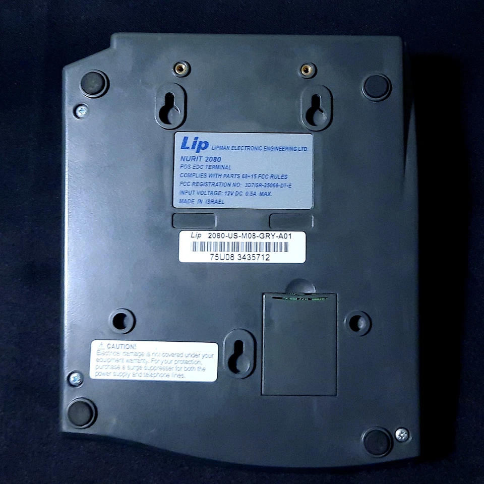 Lote de 250 terminales Lip NURIT 2080 POS EDC y impresora VeriFone Foto 4 de 4