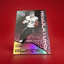 Derrick Henry 2021 Panini Black #REG-2 Regulators Case Hit Titans /Ravens- SSP