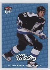 2006-07 Fleer Ultra Ice Medallion 17/100 Fredrik Modin #55 0f2