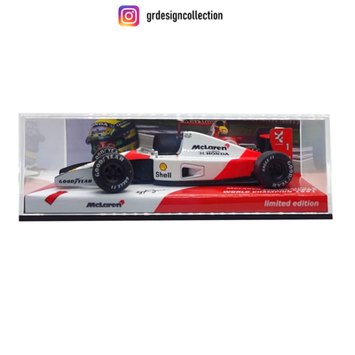 Modellino F1 Minichamps 1/18 McLaren Honda MP4/6 Ayrton Senna World Champion 1991