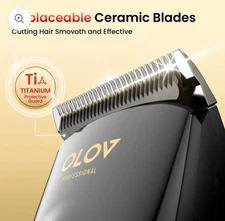OLOV PROFESSIONAL Hair Clippers for Men, Cordless Hair Clipper Kit