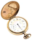 Antique Elgin 7 Jewel Yellow Gold Filled Closed Face Hunter Case Pocket Watch