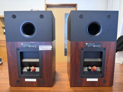 【JBL】 STAGE-A120 JBL Stage A120 Bookshelf Speakers Pair Black 2-Way 4.5 Woofer 1in