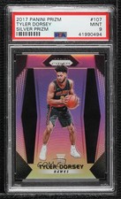 2017-18 Panini Prizm Silver Prizm Tyler Dorsey #107 PSA 9 MINT 0m5n