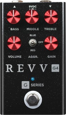 Revv Amplification G Series G4 Pedal, Black Sparkle_