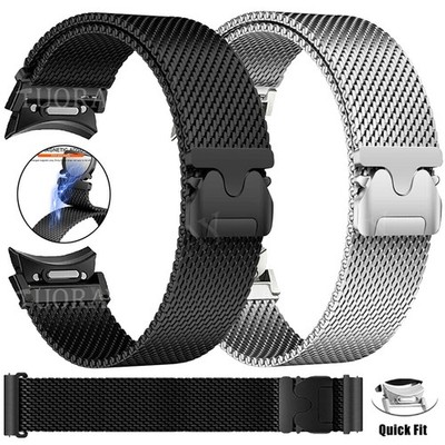 Quickfit Milanese Armband Für Samsung Galaxy Watch 7 6 5 4 Classic 40/44/42/47mm