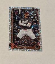 2025 Topps Update Series - Luis Matos #US29 Silver Crackle Foil